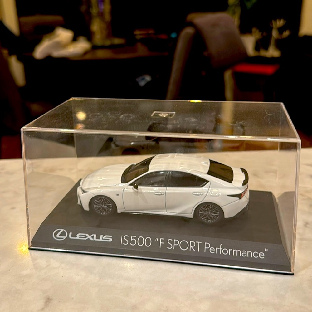 Lexus IS500 FSport scale model car